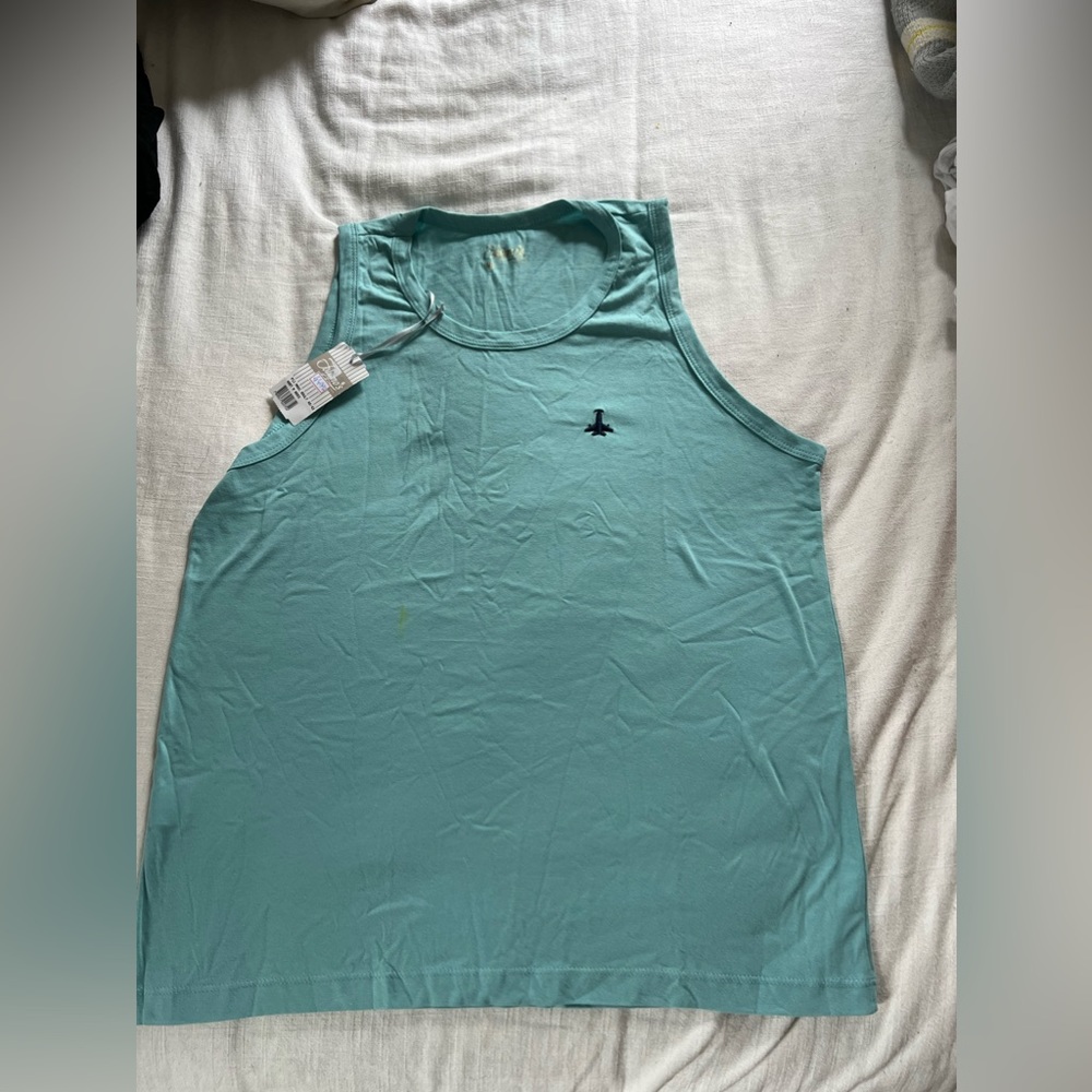 Folignos men’s pajama top with airplane decal